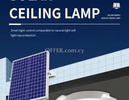 Solar Ceiling LED Light with Panel 200W - 3