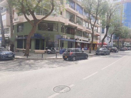 Corner shop for rent in Nicosia Town center