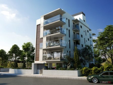 Three bedroom apartment on a modern building in Strovolos - 1