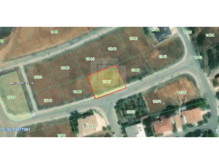 Residential plot of 540sq.m for sale in Astromeritis Nicosia