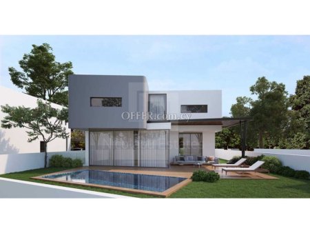Modern house with four bedrooms and basement in Strovolos - 4