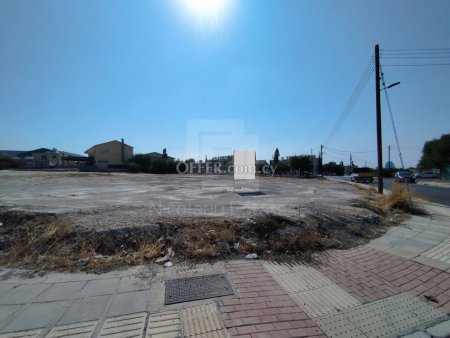 Large corner piece of commercial industrial land of 3500 near JUMBO Linopetra - 2