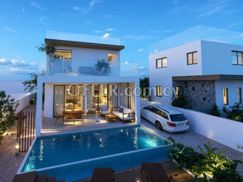 DETACHED House with private pool in Moni - Main Photo