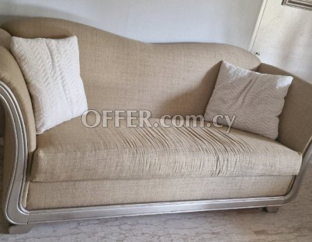 Luxurious comfortable sofa 3 seater