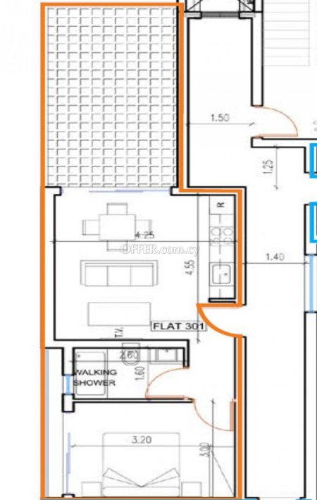 For Sale €225,000 Apartment 1 bedrooms Larnaka (Center), Larnaca Larnaca
