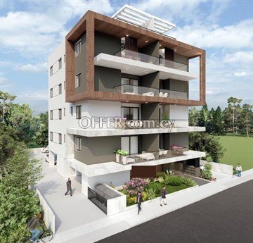 1+1 Bedroom Penthouse With Roof Garden  In Leivadia, Larnaka - 2