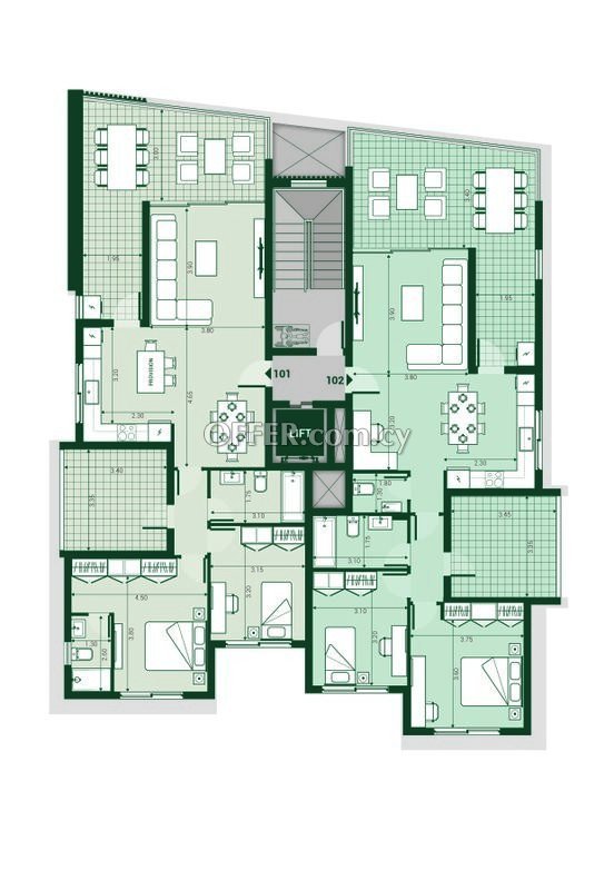 Apartment (Flat) in Polemidia (Kato), Limassol for Sale - 1