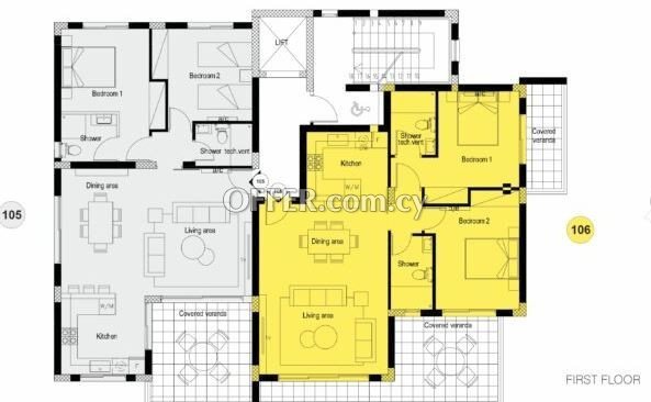 Apartment (Flat) in Pano Paphos, Paphos for Sale - 5