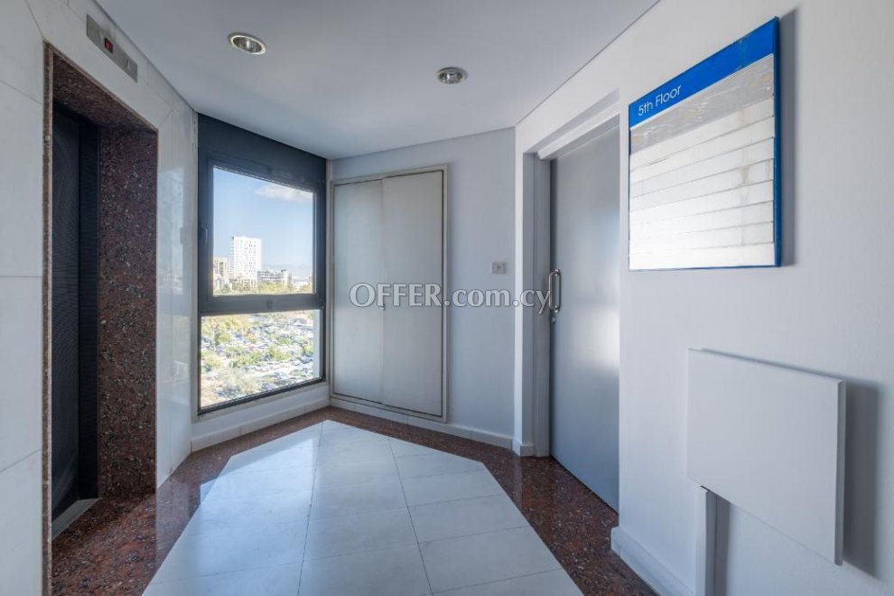 Office for rent in Nicosia city center 5th floor - 6