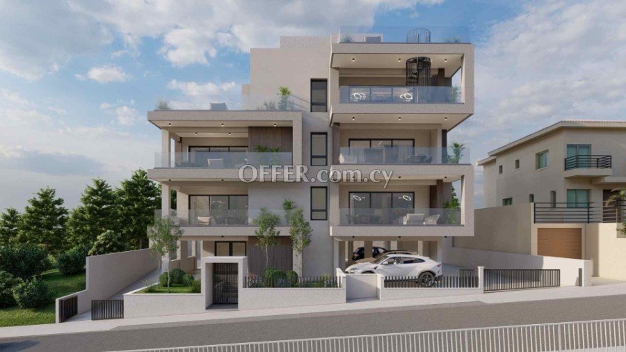 Under construction 2 bedroom modern apartment in Limassol with Unimited view - 3