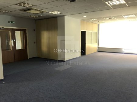 Large offices for rent in city center.