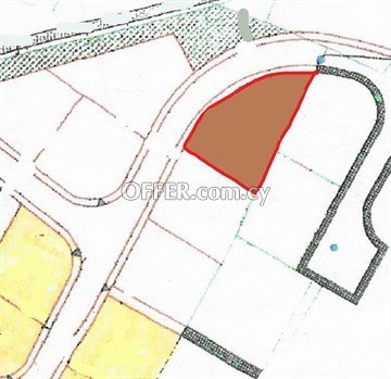 Residential Plot Of 681 Sq.m.  In Strovolos, Nicosia