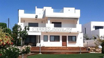 SeaSide 4 Bedroom 4 Floors Villa On A Huge Plot At Zygi Larnaca