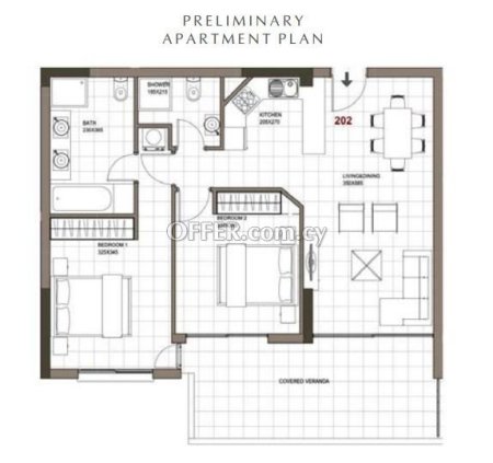 Apartment (Flat) in Trachoni, Limassol for Sale - 2