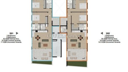 Apartment (Penthouse) in Aglantzia, Nicosia for Sale - 8
