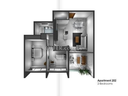 Apartment (Flat) in Aglantzia, Nicosia for Sale - 2
