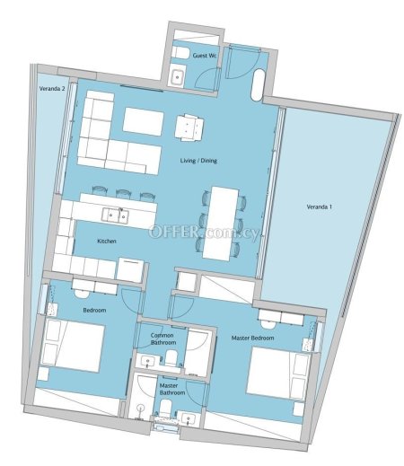 Apartment (Flat) in Katholiki, Limassol for Sale - 2