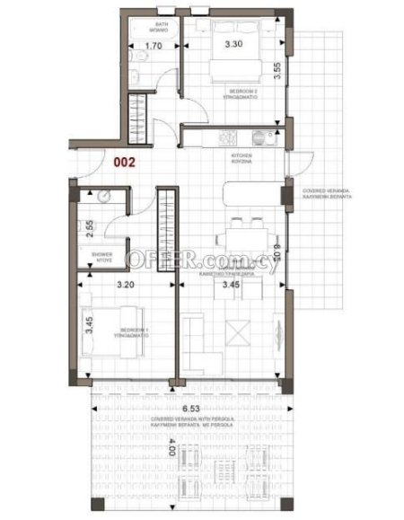 Apartment (Flat) in Trachoni, Limassol for Sale - 2
