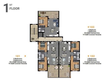 Apartment (Flat) in Parekklisia, Limassol for Sale - 2