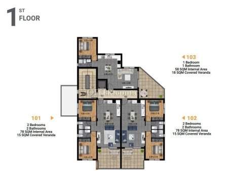 Apartment (Flat) in Parekklisia, Limassol for Sale - 6