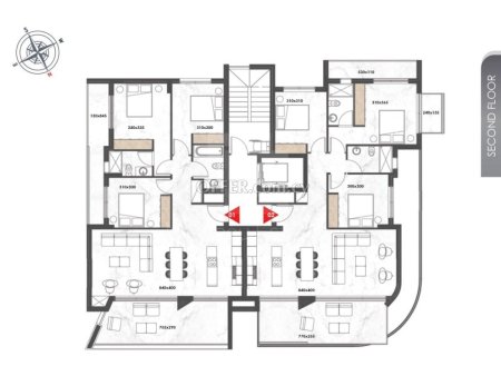New three bedroom apartment in Engomi area Nicosia - 5