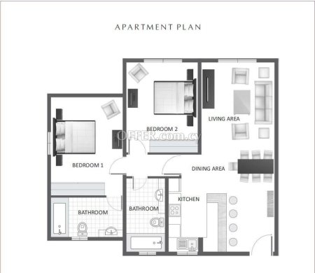 Apartment (Flat) in Geroskipou, Paphos for Sale - 8