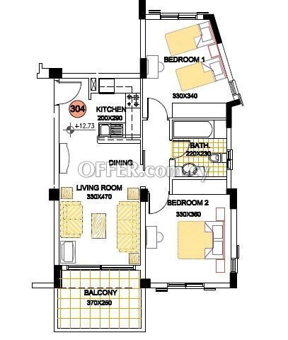 Apartment (Penthouse) in Pegeia, Paphos for Sale - 8