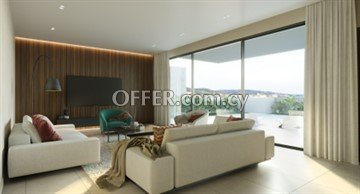 Seaview Luxury 3 Bedroom Villa With Roof Garden  In Agios Athanasios, 