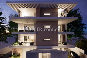 1 Bedroom Apartment With Roof Garden  In Engomi, Nicosia
