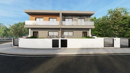 BUILDING PLOT OF 521 SQ. M. WITH READY BUILDING PERMIT FOR TWO 4BDR HOUSES IN YPSONAS LIMASSOL