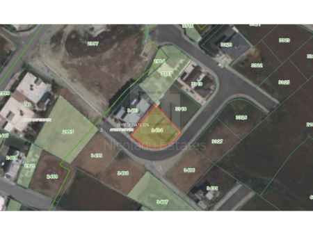 Residential plot of 528m2 in Latsia near New Lyceum with green area at the back - 1