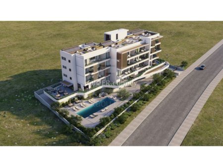 Brand new 4 bedroom apartment with roof garden in Paphos Tombs of the Kings