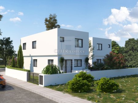 New three bedroom semi detached house in Kokkinotrimithia village Nicosia - 6