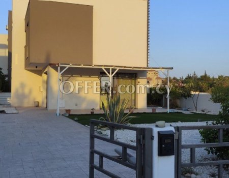 For Rent 3 Bedroom detached villa at Pyrgos Village Limassol