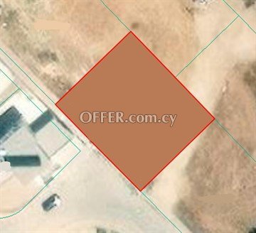 Residential Plot Of 526 Sq.m.  In Dali, Nicosia