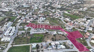 Development Land of Four Adjacent Residential Fields in Tseri, Nicosia