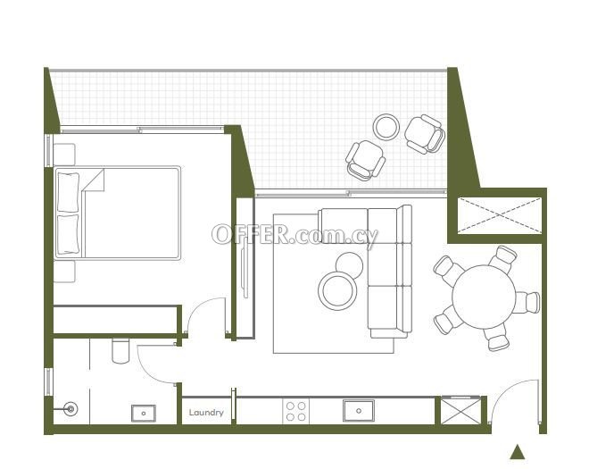 Apartment (Flat) in Potamos Germasoyias, Limassol for Sale - 2
