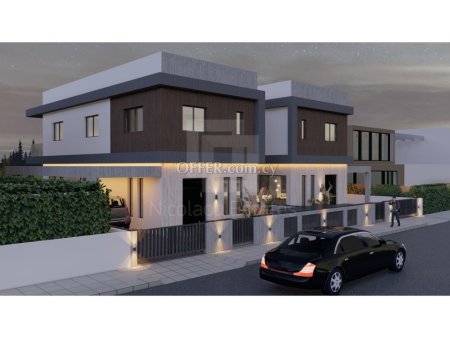 New three bedroom semi detached house in Engomi area near Makarios stadium - 7
