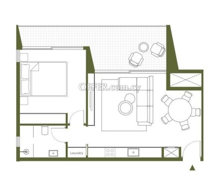 Apartment (Flat) in Potamos Germasoyias, Limassol for Sale - 2