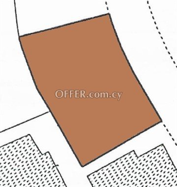 Residential Plot Of 788 Sq.M.  In Agioi Omologites, Nicosia