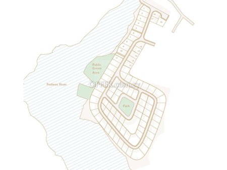 Residential plot for sale in Pano Deftera area Nicosia 520m2 - 2