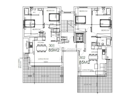 New three bedroom apartment in Agios Antonios area of Likavitos - 4