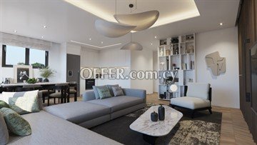 2 Bedroom Penthouse With Roof Garden  In Latsia, Nicosia