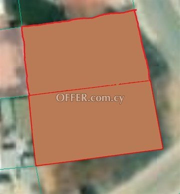 2 Residential Plots Of 841 Sq.m.  In Paliometocho, Nicosia