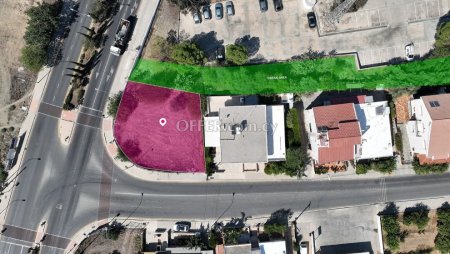 Corner commercial plot on St. George Avenue Lakatamia Nicosia. - 1