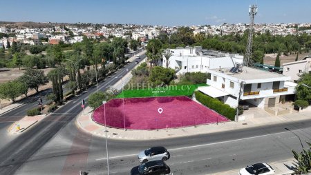 Corner commercial plot on St. George Avenue Lakatamia Nicosia. - 2