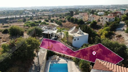 Residential Plot Unexhausted Building Rights Konia Paphos - 1