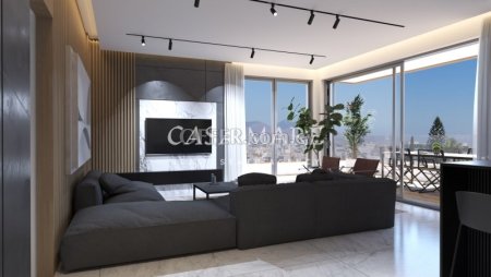 High-quality and modern aesthetics define two-bedroom apartment in Nicosia, located in Acropolis