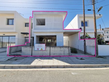 Incomplete Two Storey house in Dali Nicosia