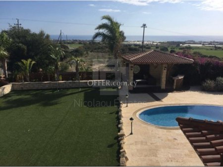 Excellent villa with unobstructed sea views in Maroni village of Larnaca - 8